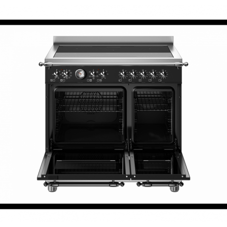 BERTAZZONI HER9 5I 2E NE T Ηλεκτρικό Φούρνος Με Κεραμικ΄ες Εστίες 90cm Μαύρο